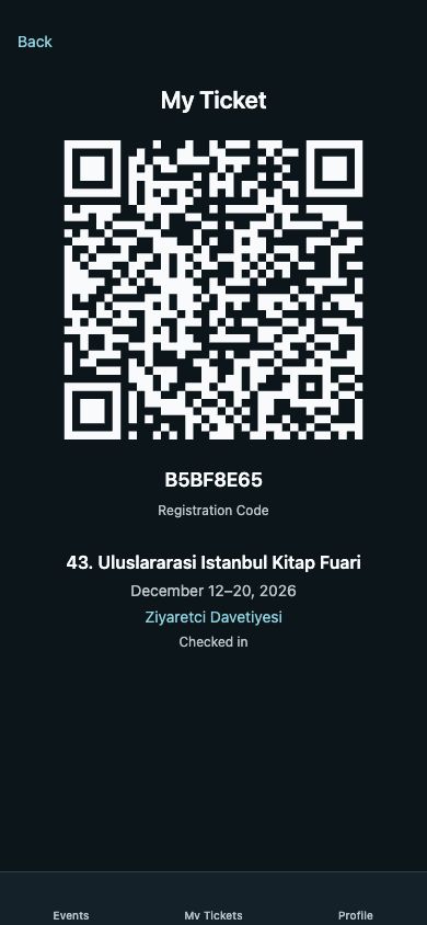 Fuaryo mobile ticket QR screen